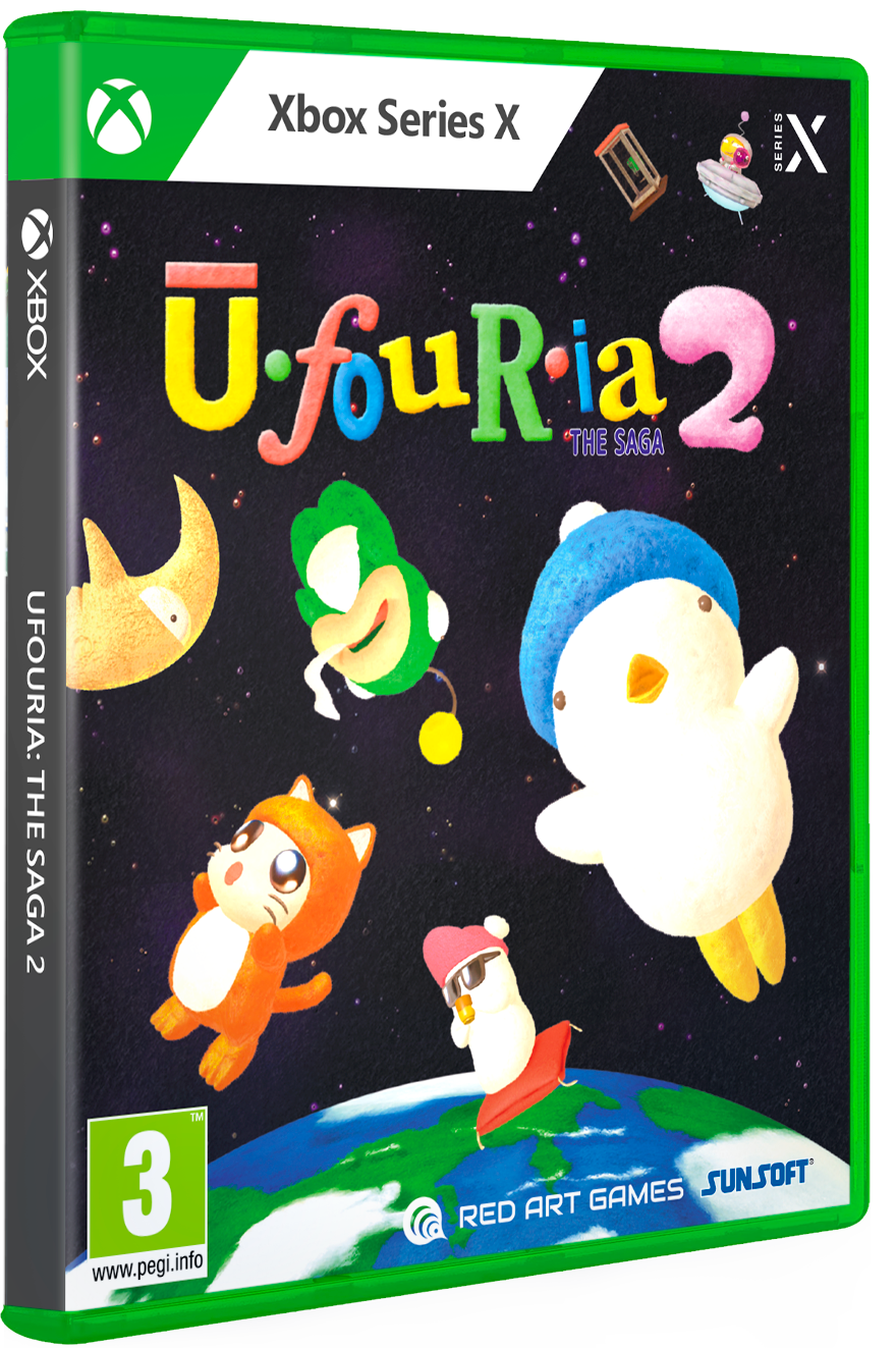 Ufouria The Saga 2 - XBOX SERIES X [PEGI IMPORT] [FREE SHIPPING] [VGP EXCLUSIVE PRE-ORDER BONUS - KEYCHAIN]