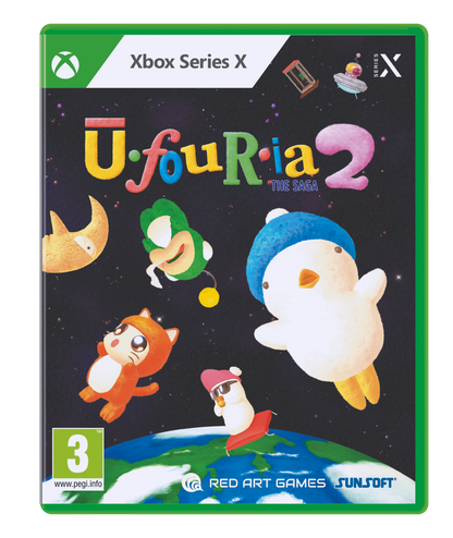 Ufouria The Saga 2 - XBOX SERIES X [PEGI IMPORT] [FREE SHIPPING] [VGP EXCLUSIVE PRE-ORDER BONUS - KEYCHAIN]